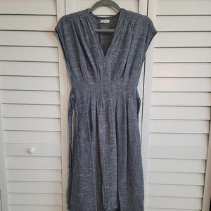Max Studio Charcoal High Low Dress